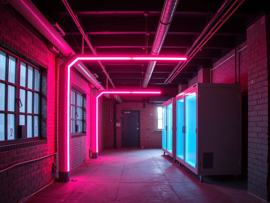 Wnętrze centrum energetycznego