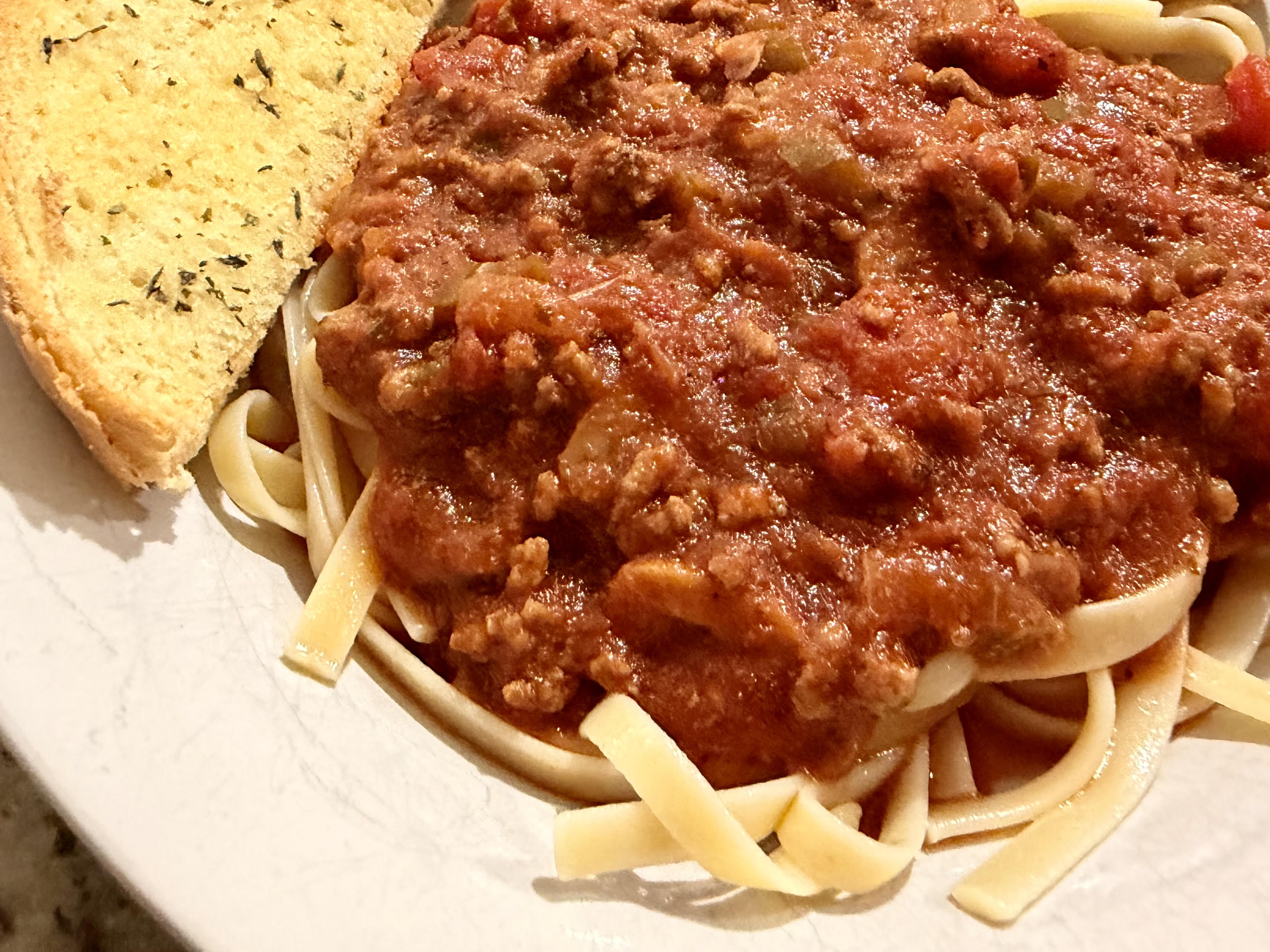 Homemade Spaghetti Meat Sauce Recipe