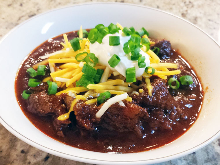 Texas Red Chili Recipe