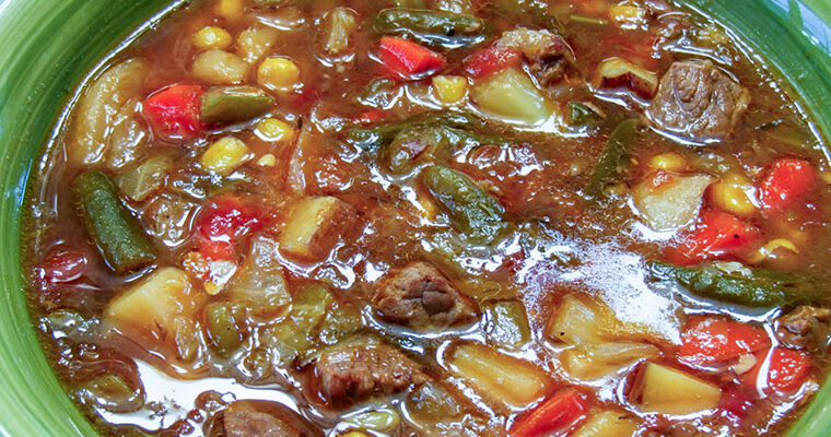 Vegetable Beef Soup Recipe