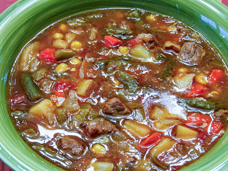Vegetable Beef Soup Recipe